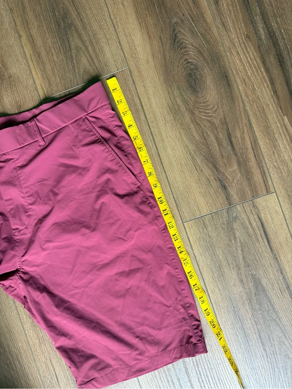 Greyson Montauk Burgundy Shorts‎ Mens 38 Performance Golf Wolf